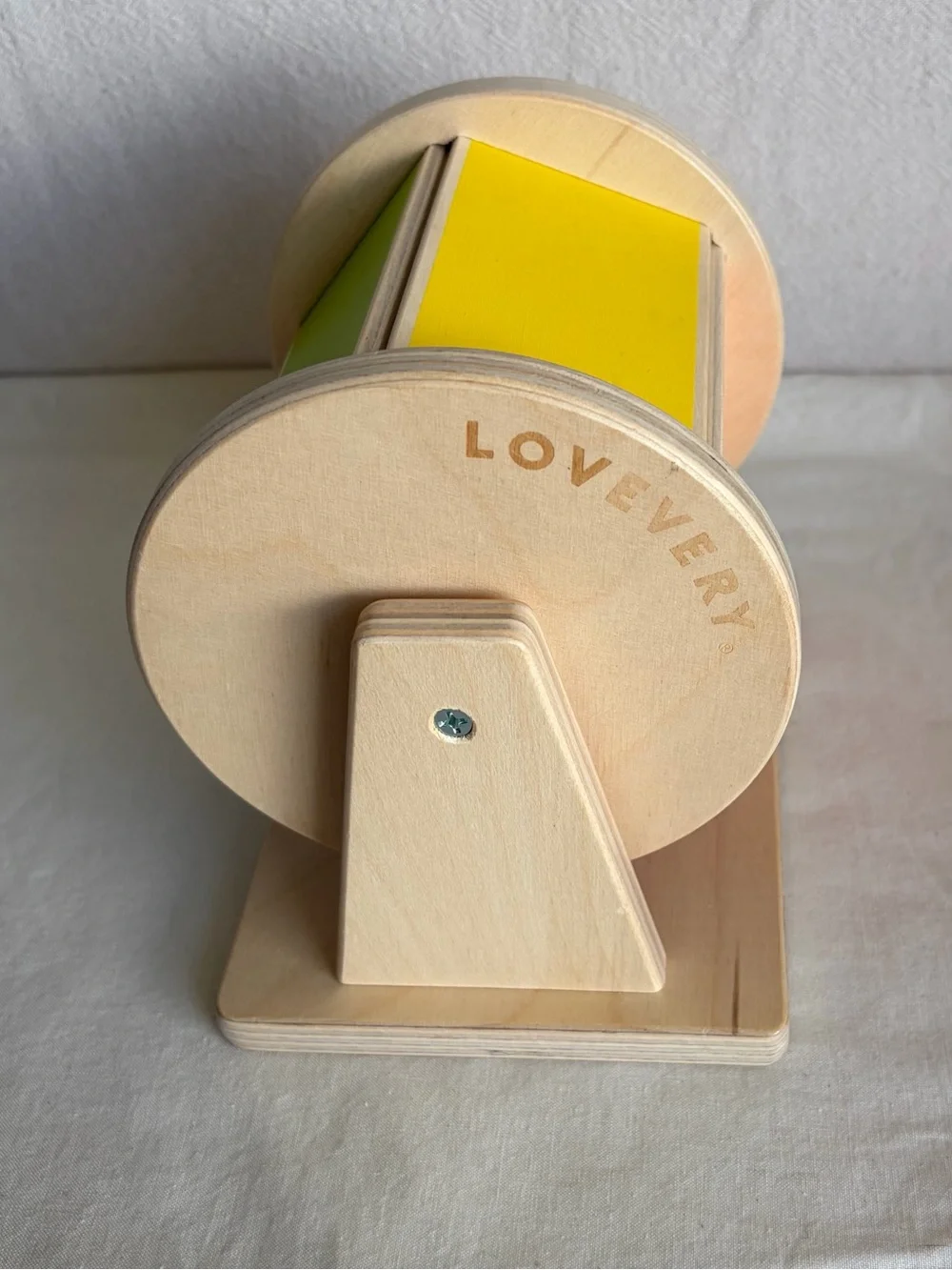 Lovevery Montessori Baby Toy Set, Spinning Rainbow and Ball Drop Box with Ball
